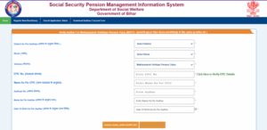 Bihar Old Age Pension Yojana Online Apply 2025