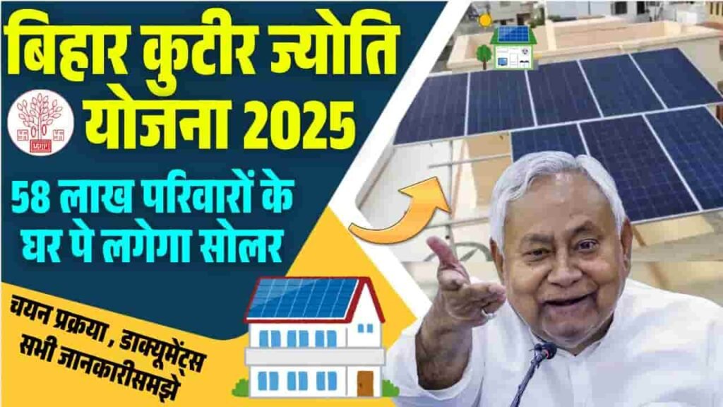 Bihar Kutir Jyoti Yojana 2025