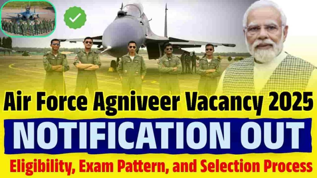 Air Force Agniveer Vacancy 2025
