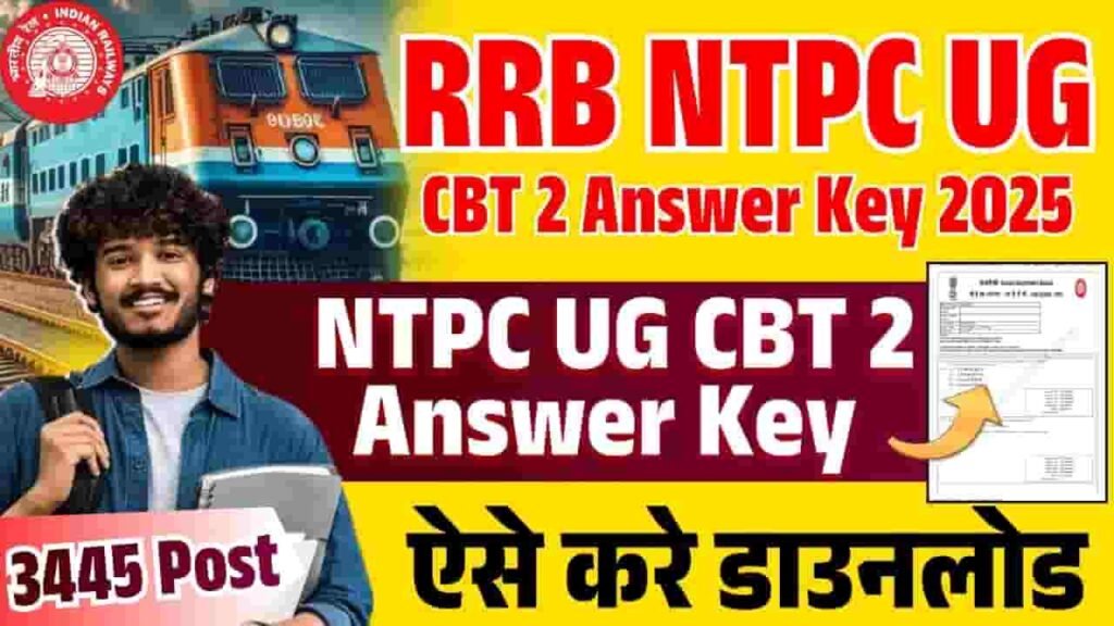 RRB NTPC UG CBT 2 Answer Key 2025