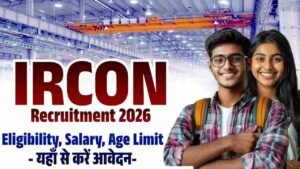IRCON Recruitment 2026