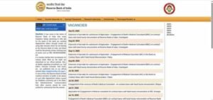 RBI Lateral Entry Recruitment 2026